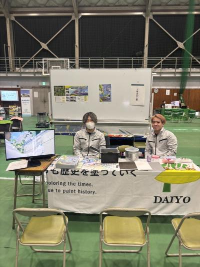 高校の就職説明会に参加しました